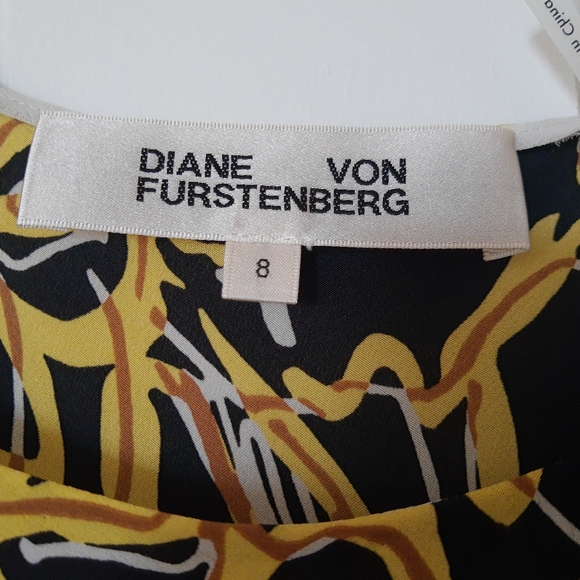 DIANE VON FURSTENBERG -  NEW Bias 100% Silk Slip dress - Picture 2 of 6